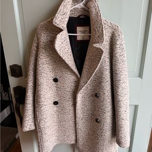 Abercrombie Grey Peacoat